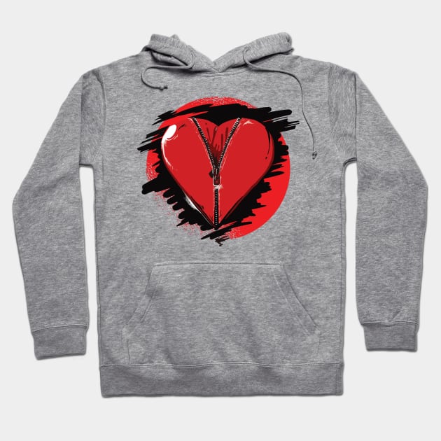 Unzip My Heart Hoodie by BamBam